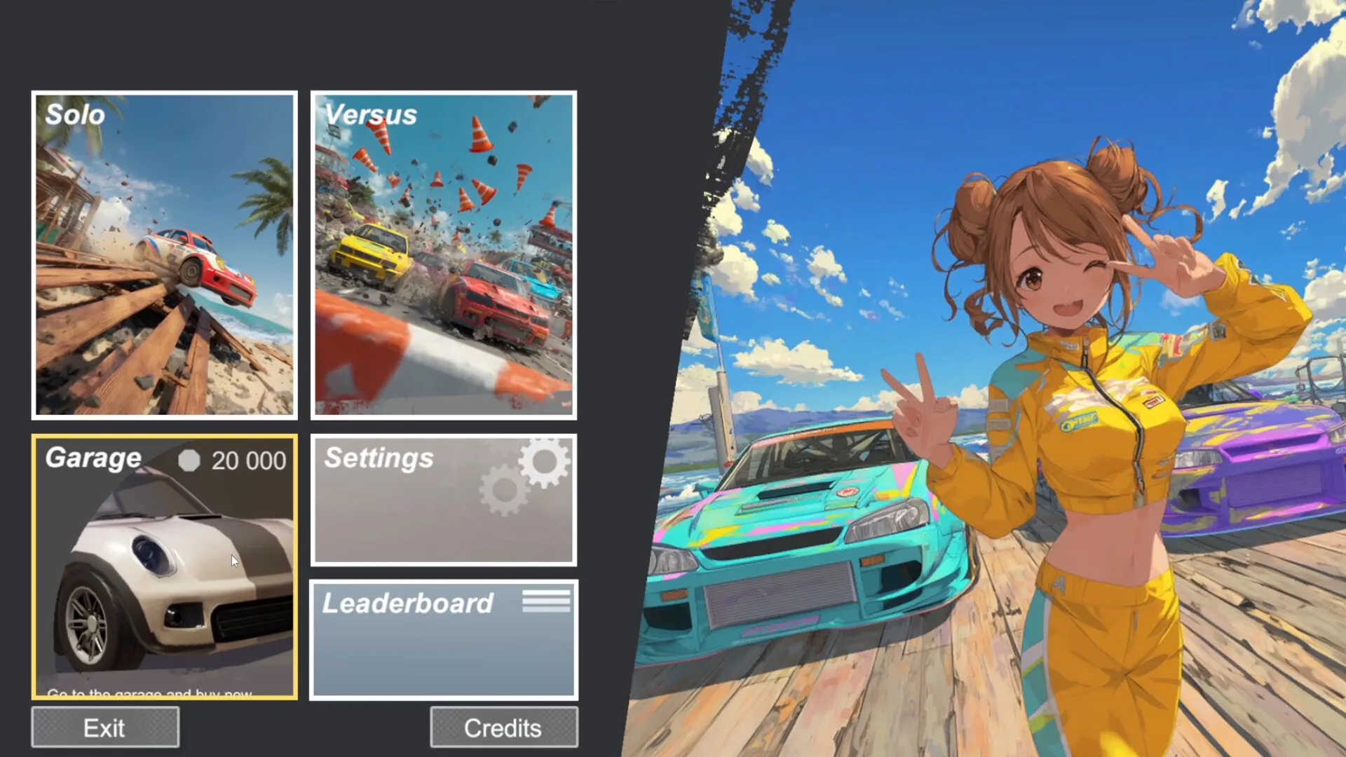 霓虹弯道赛车/Neon Curves Racing-游戏网