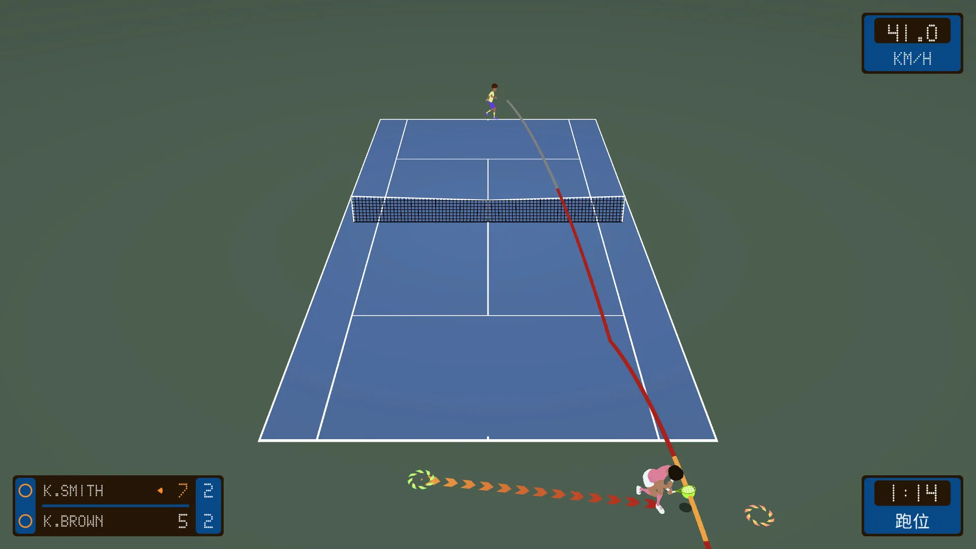 截线者：网球战术/Line Clipper: Tennis Tactics